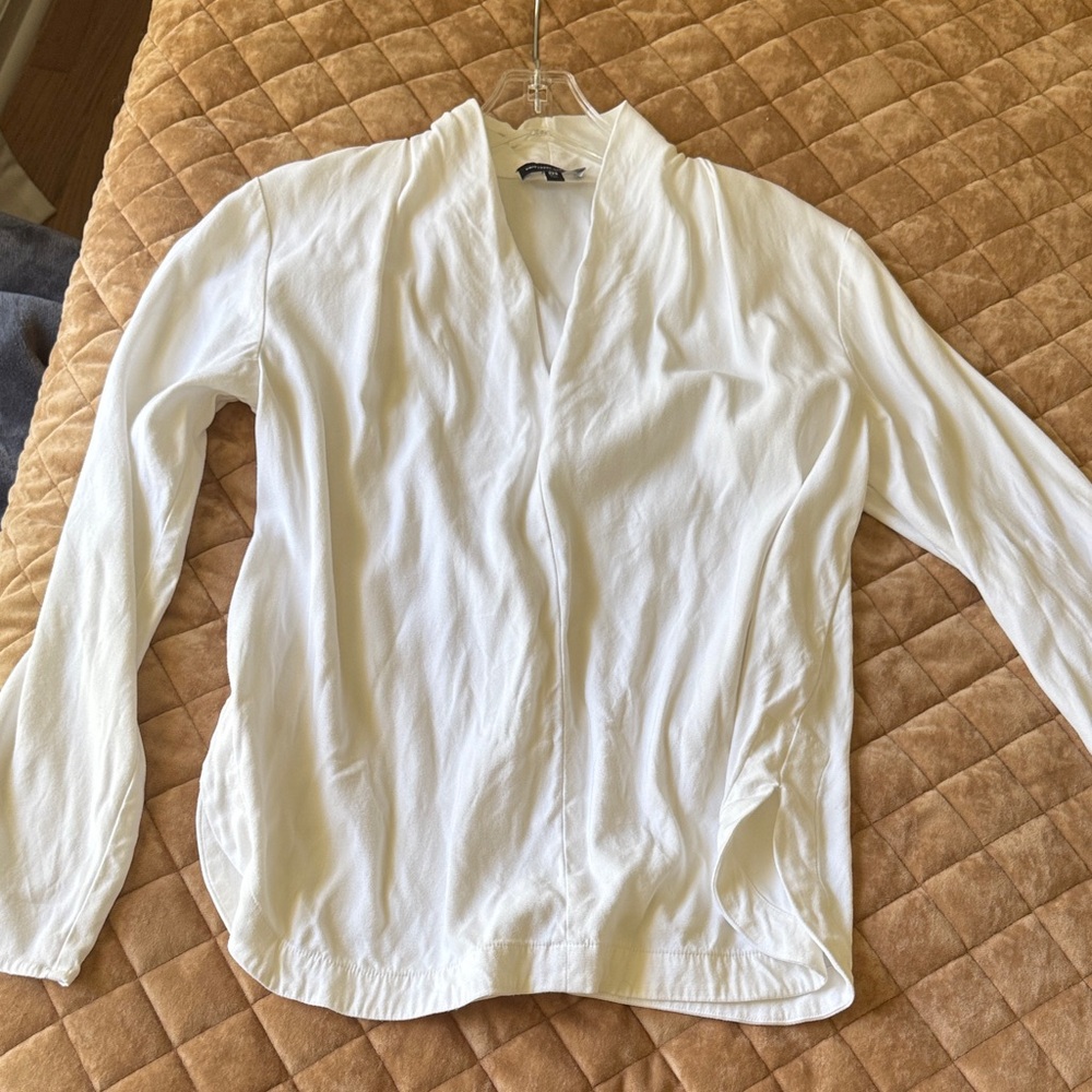 Universal Standard long sleeved blouse
